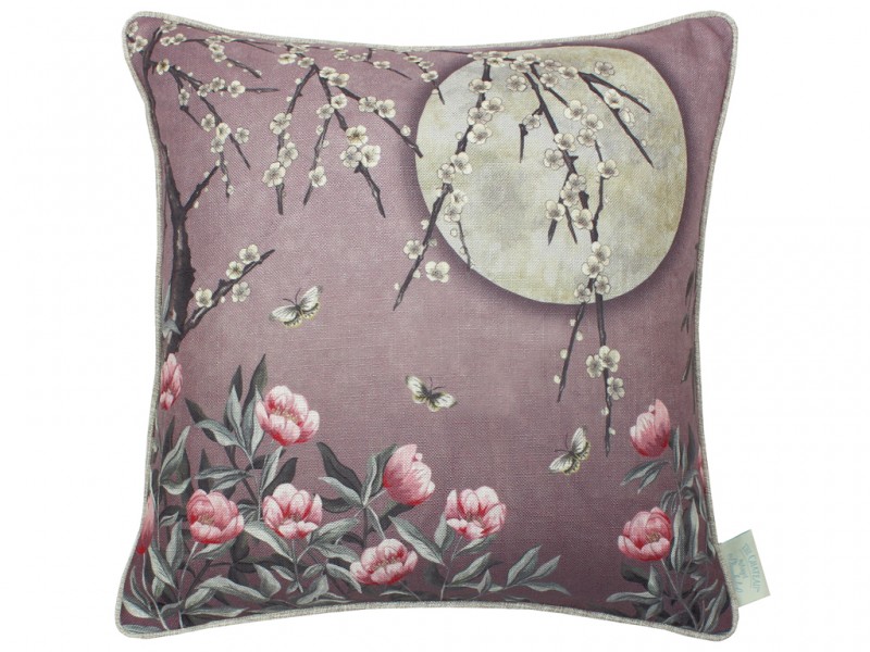 The Chateau by Angel Strawbridge Moonlight Rose Dawn Cushion